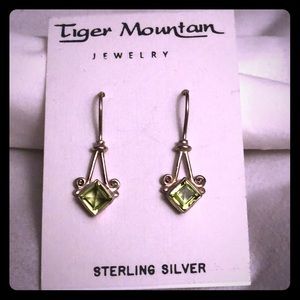 Peridot earrings